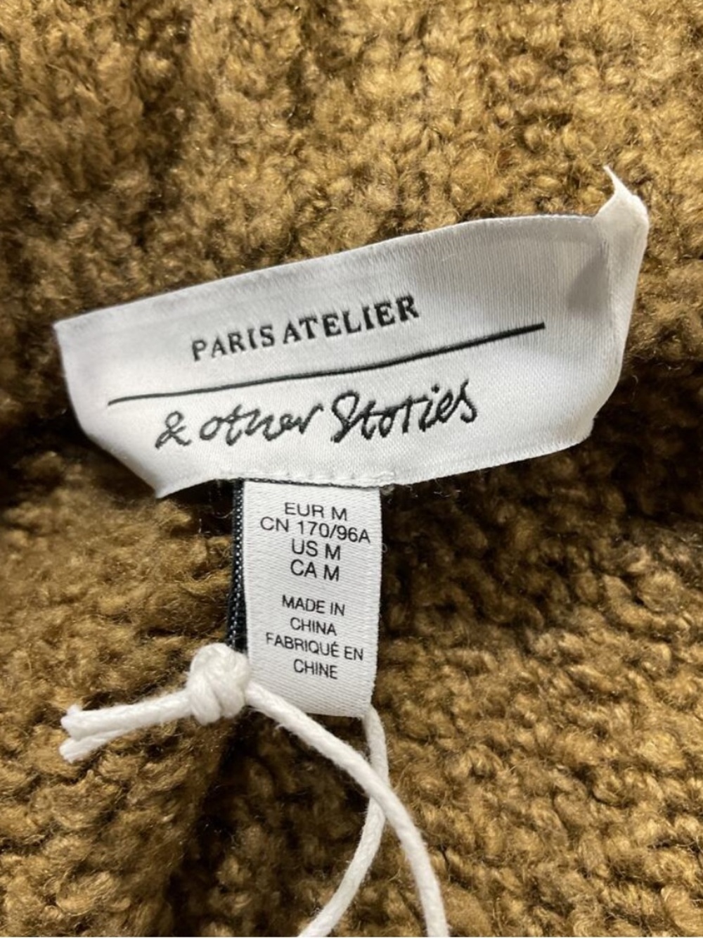 & Other Stories Puff-Sleeve Crewneck Sweater - Picture 4 of 5